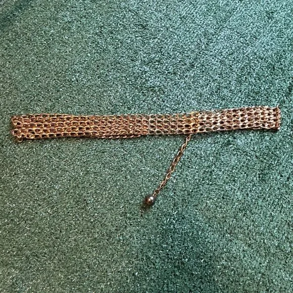 Cara Couture N.Y. Women’s Gold Chain Thick Elegant Belt Vintage Y2K Size XS/S Cara Couture N.Y. Women main image 2